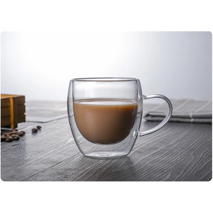 Caneca Parede Dupla Resistente Ao Calor - TheckCasa