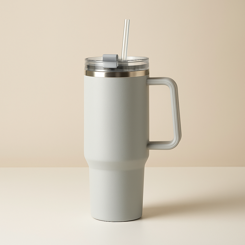 Garrafa Térmica 1,2L com Canudo - TheckCasa