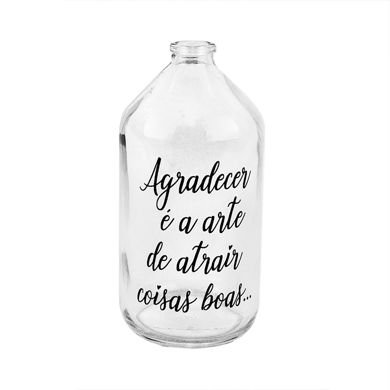 Garrafa Luminária Vidro Fio Rolha de Led Quente Decoração Abajur - TheckCasa