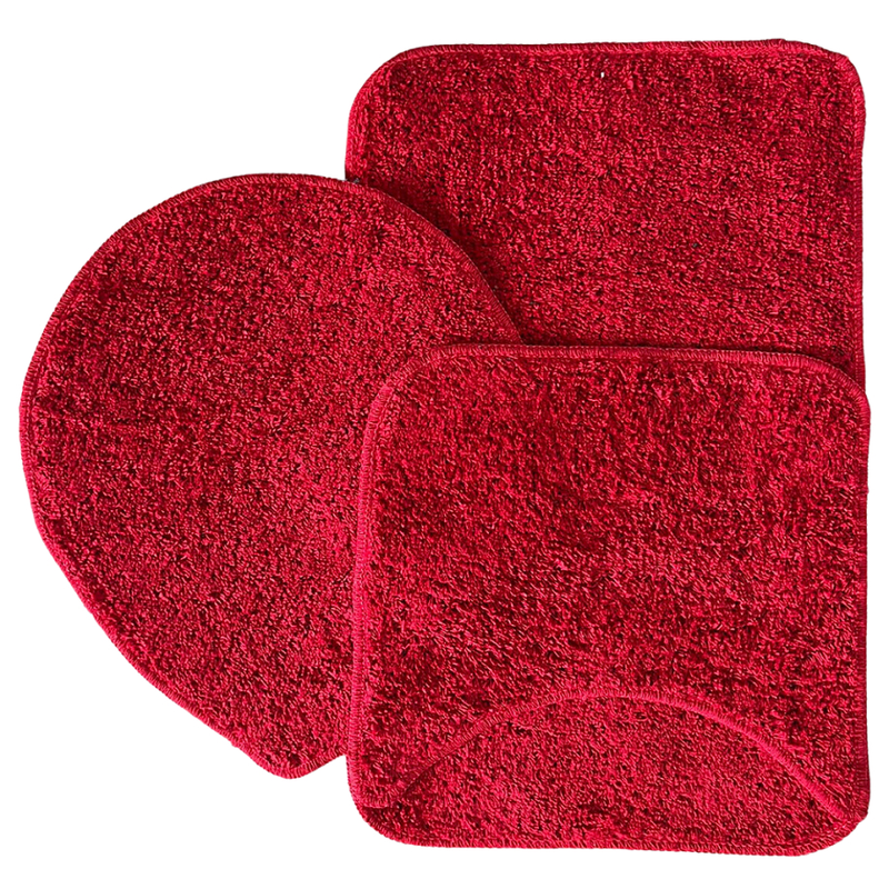 Kit  Tapete Para Banheiro Conjunto Antiderrapante- TheckCasa