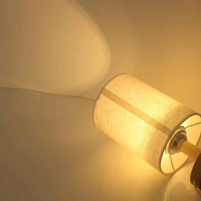 Lâmpada De Mesa De Madeira Moderna Alimentada Por USB Luz De Noite Para Iluminação Do Quarto abajur