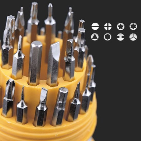 Kit Jogo Ferramenta  Peças Chaves Alen Torx Fenda Philips